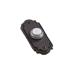 Nutone PB15LBR Wired Door Bell Push Button